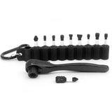 10 Piece  Bit Ratchet Set