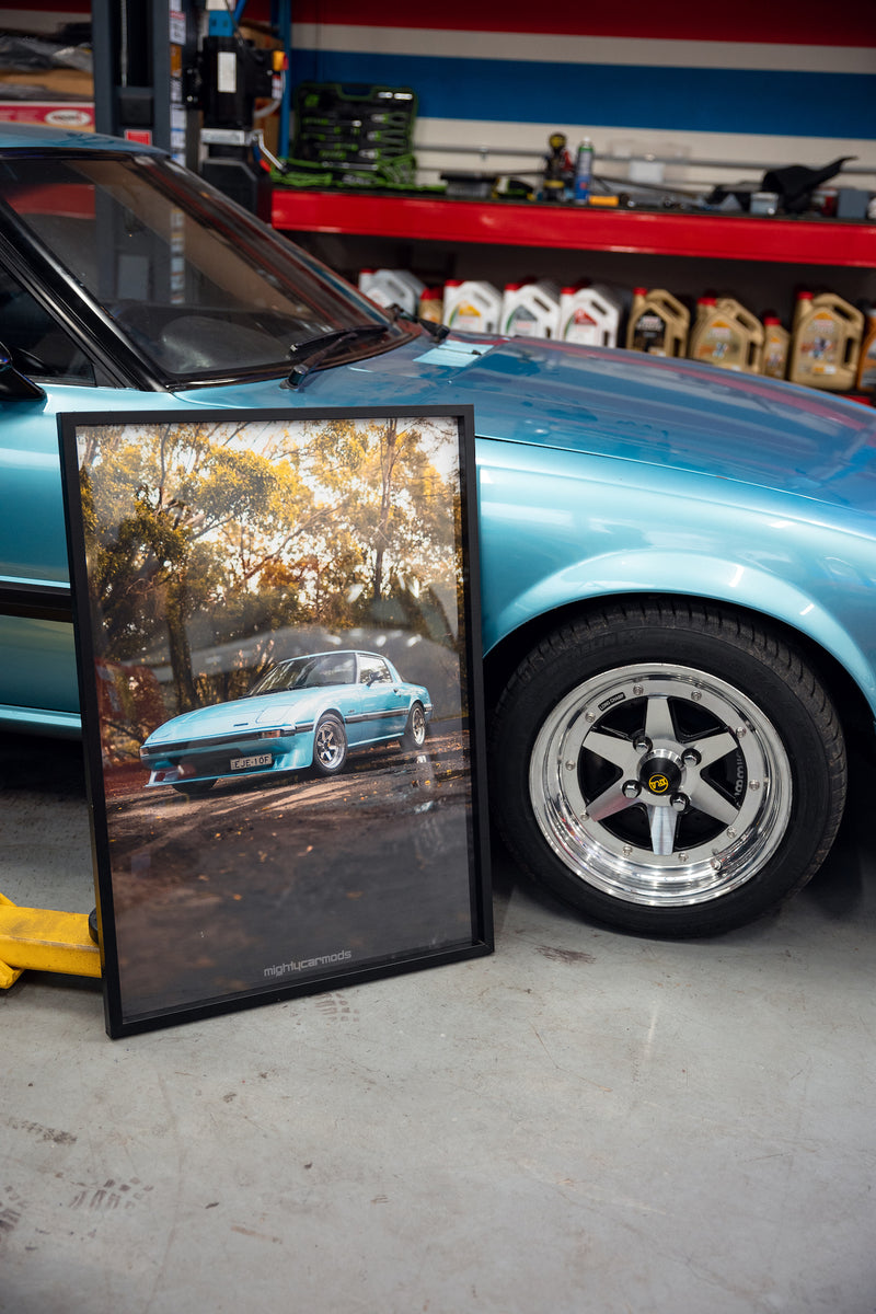 Mazda Series 2 RX7 Poster – Mighty Car Mods