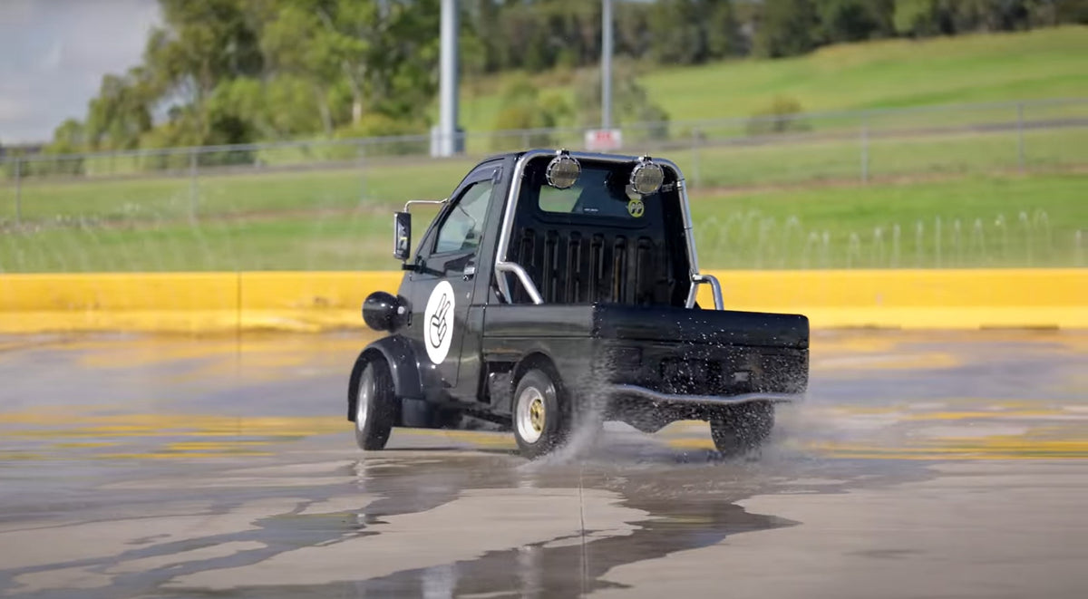 How to make a car skid