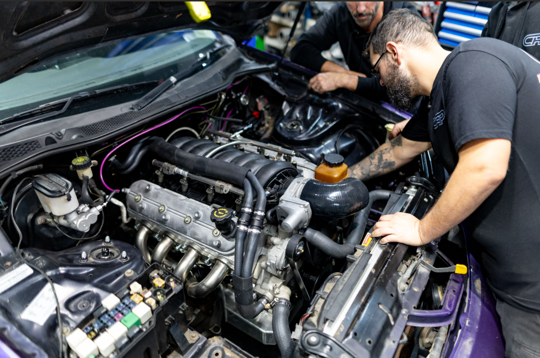 You don't ruin cars by engine-swapping them, regards Workshop Manuel