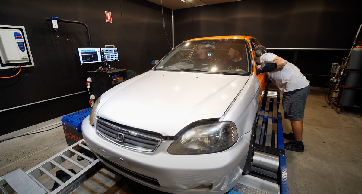 How much power did the Civic make?