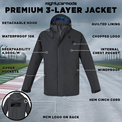 Mighty Car Mods Premium 3 Layer Jacket