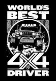 World's Best 4x4 Driver Sticker