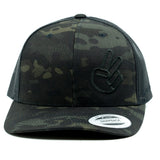 Chopped Camo Cap [BLACK EDITION]