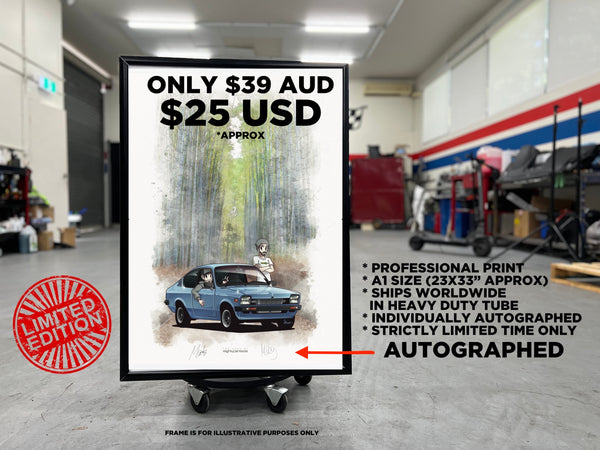 Limited Edition Gemini Poster [AUTOGRAPHED] – Mighty Car Mods