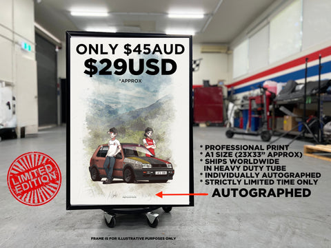 Limited Edition Budget Street Cred Golf [AUTOGRAPHED]