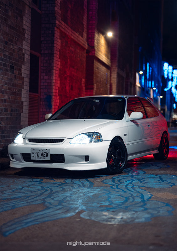 Honda Civic EK K24 Poster