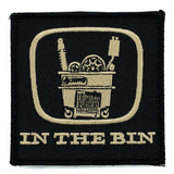 In The Bin Velcro Backpack Patch