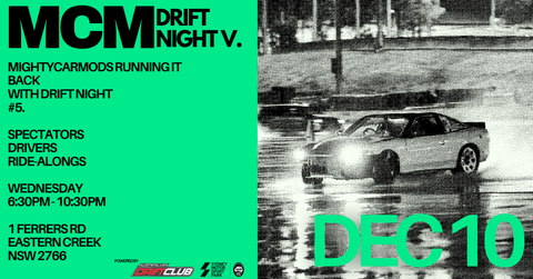 MCM Drift Night #5 - 10th December 2025