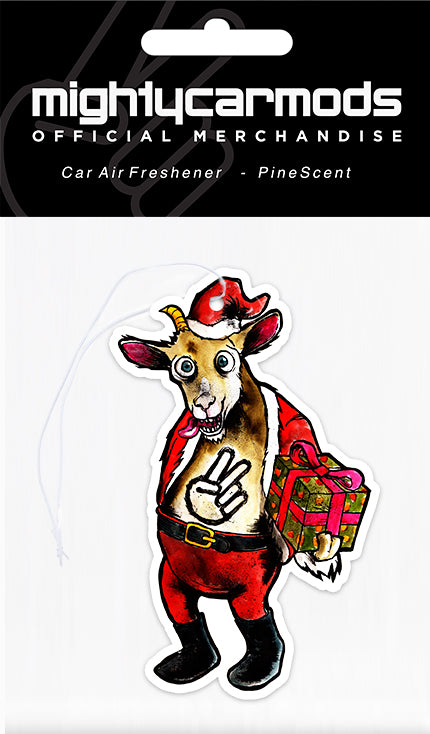 Christmas Goat Air Freshener - Single