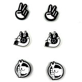 MCM Shoe Charms - 6 Pack