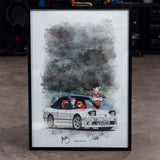 Limited Edition 180SX Poster [AUTOGRAPHED]
