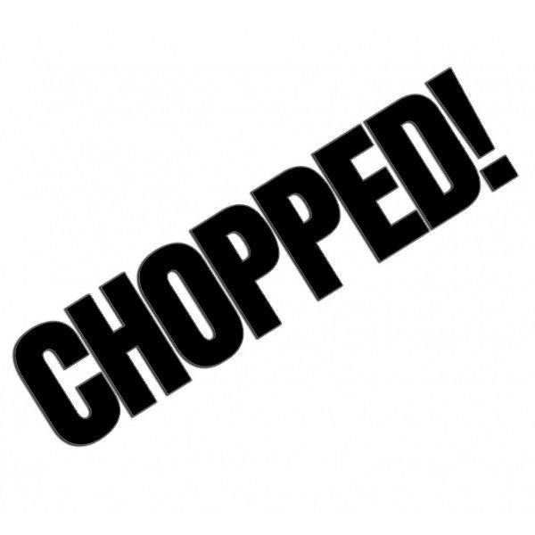 Mini Chopped! Sticker [BLACK EDITION]