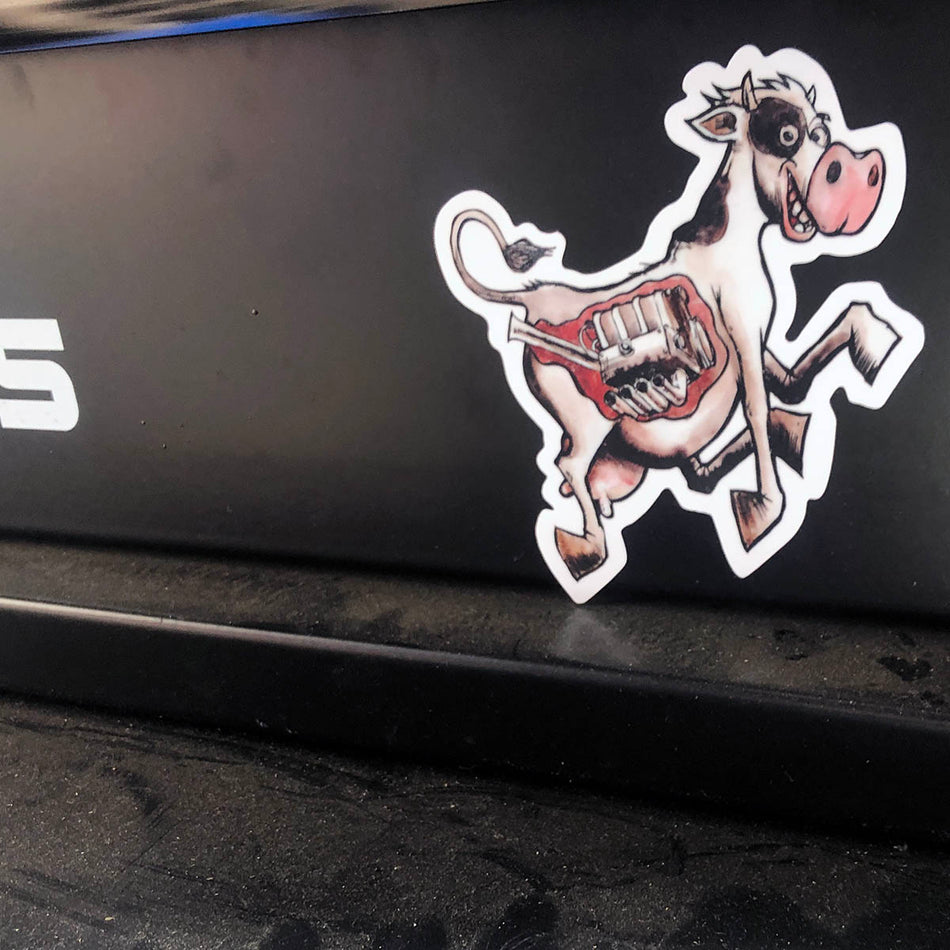 Cow Power! Sticker