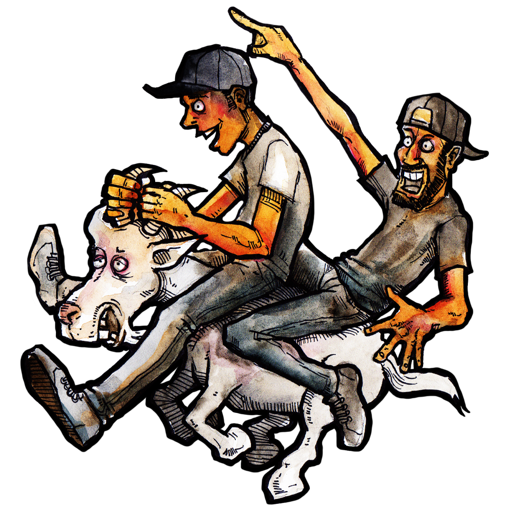 The Goat Rider Sticker – Mighty Car Mods