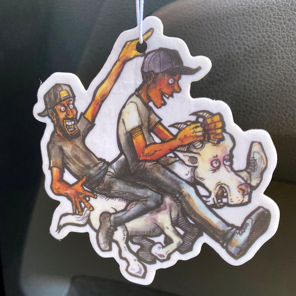 JDM Vanilla Goat Rider Air Freshener (single)