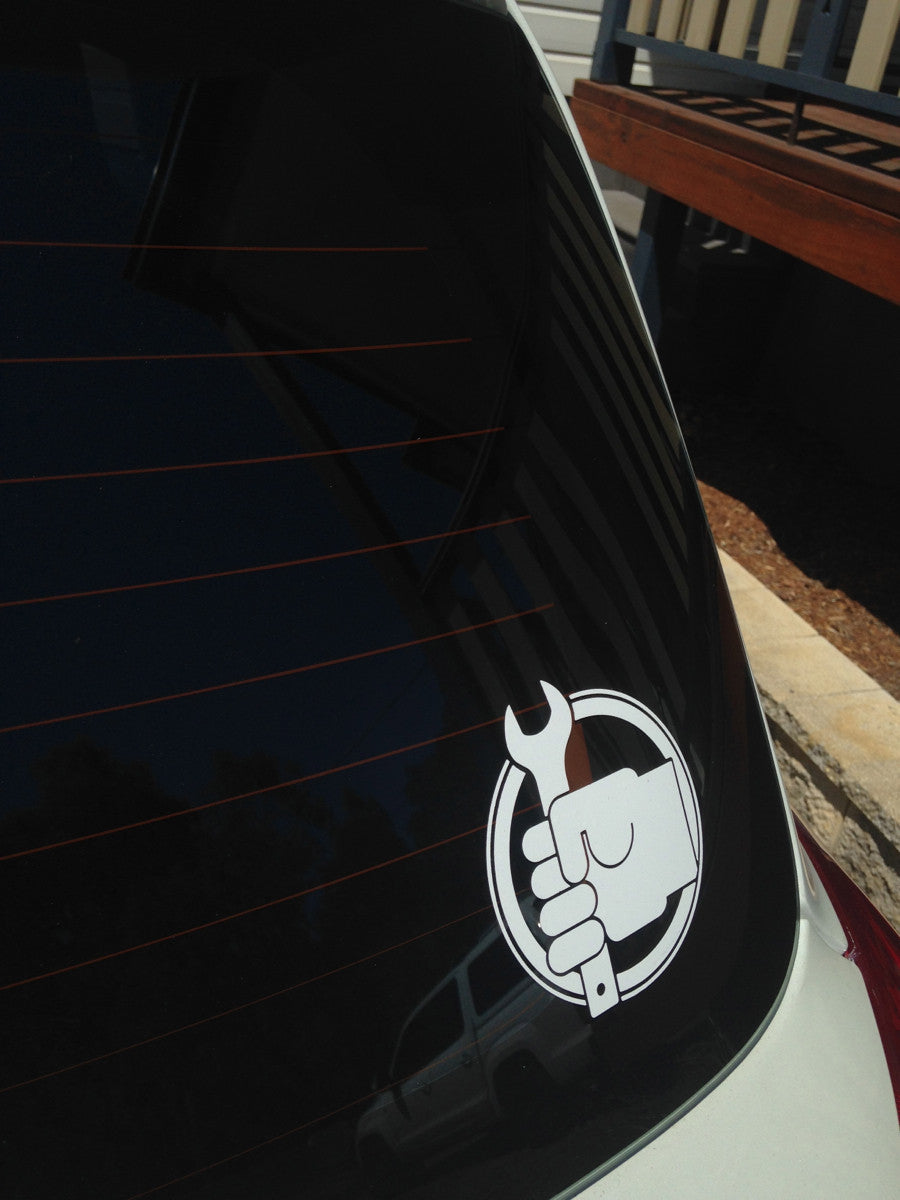 DIY Spanner Sticker