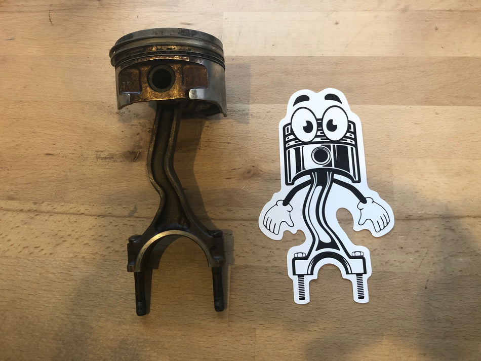 Rodney the Piston Sticker
