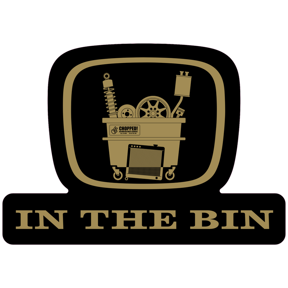 In The Bin Toolbox Sticker