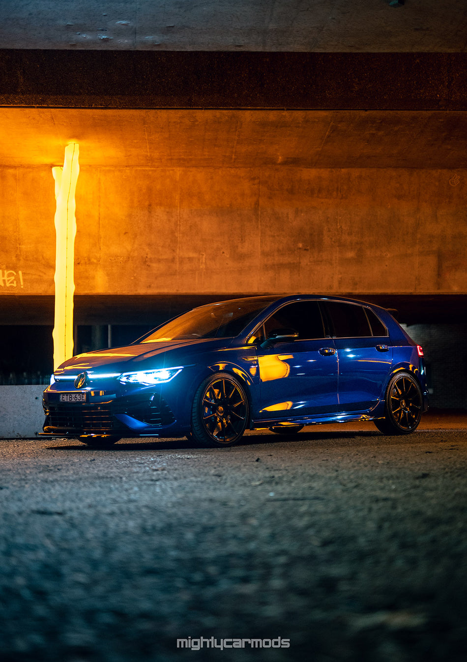 MK8 Golf R Poster