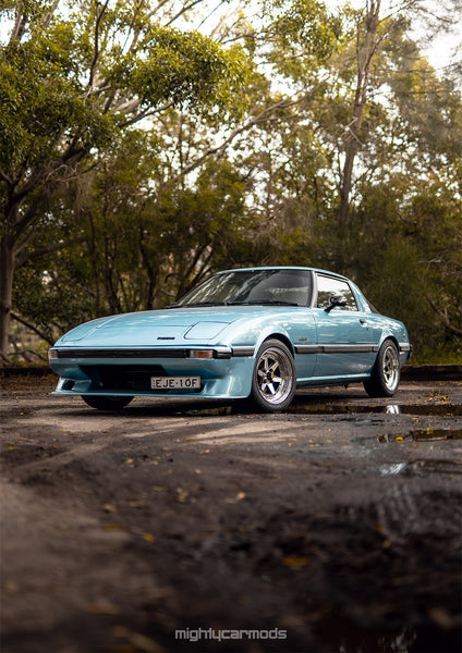まみページ Mazda Series 2 RX7 Poster – Mighty Car Mods