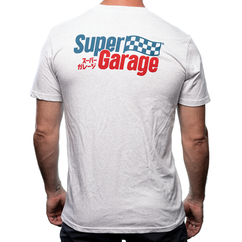 SuperGarage Tee Shirt - Classic White