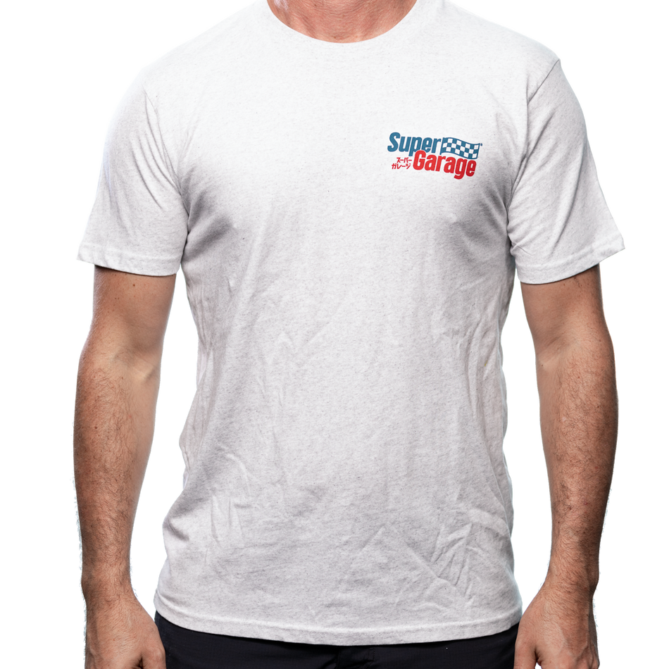 SuperGarage Tee Shirt - Classic White