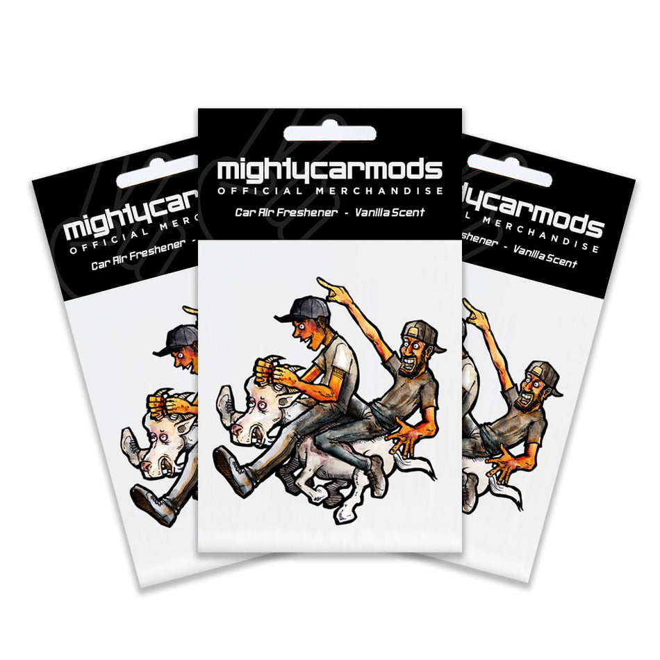 JDM Vanilla Goat Rider Air Freshener (3 Pack)